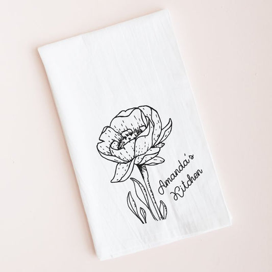 Floral Kitchen Towels