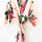 Watercolor Floral Child Robe