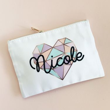 Heart Makeup Bag