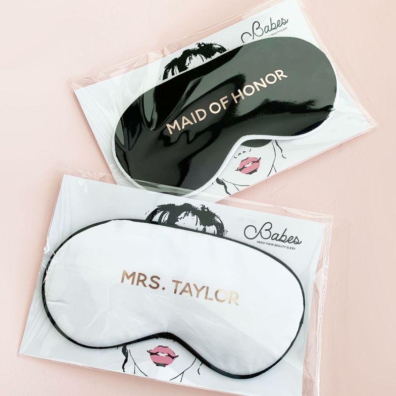 Custom Sleep Masks