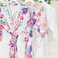 Personalized Succulent Cotton Robes