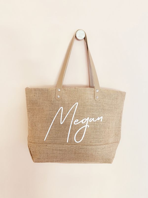 Personalized Jute Bags