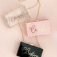 Personalized Acrylic Purse