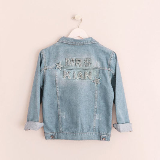 Bridal Sparkle Denim Jacket