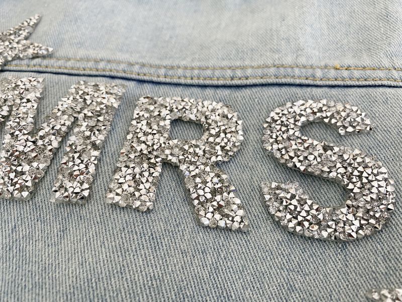 Bridal Sparkle Denim Jacket