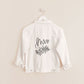 Bridal Floral White Jean Jacket