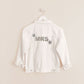 Bridal Sparkle White Jean Jacket