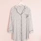 Monogram Pattern Sleep Shirt