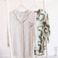 Monogram Pattern Sleep Shirt