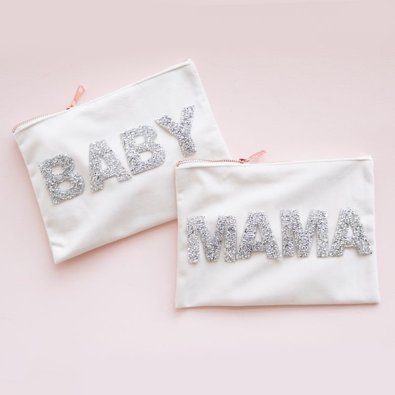 Mom & Baby Velvet Bag