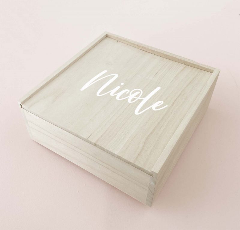 Personalized Wood Box