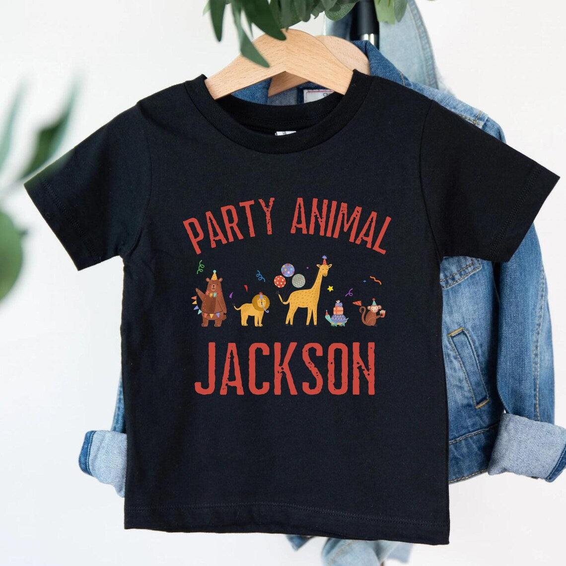 Personalized Party Animal Birthday Shirt, Zoo Animals Birthday, Party Animal Shirt, Matching Family Wild Safari Party Animals Birthday Shirt