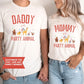 Personalized Party Animal Birthday Shirt, Zoo Animals Birthday, Party Animal Shirt, Matching Family Wild Safari Party Animals Birthday Shirt