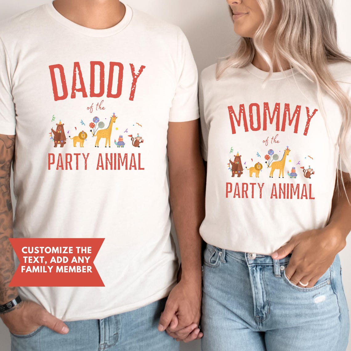 Personalized Party Animal Birthday Shirt, Zoo Animals Birthday, Party Animal Shirt, Matching Family Wild Safari Party Animals Birthday Shirt