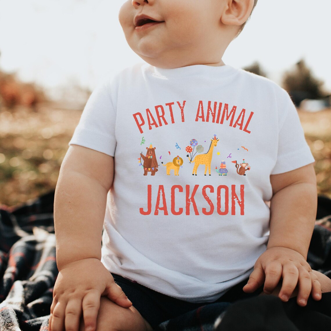 Personalized Party Animal Birthday Shirt, Zoo Animals Birthday, Party Animal Shirt, Matching Family Wild Safari Party Animals Birthday Shirt