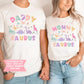 Three Rex Matching Family Birthday Shirts, Matching Family Dinosaur Shirts, Birthday, 3rd Birthday Shirt, Mama Daddy Saurus girl pink
