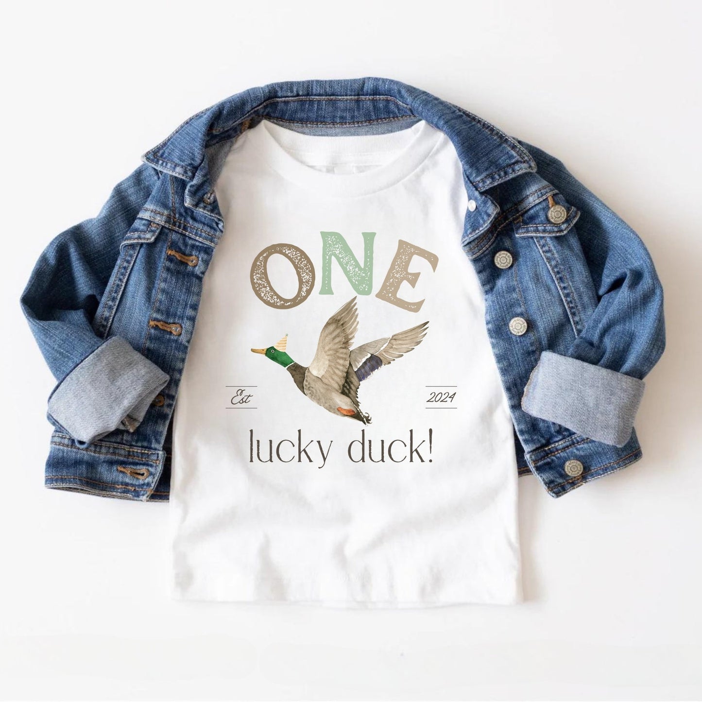 ONE Lucky Duck Birthday party shirts one lucky duck dad shirt one lucky mama duck shirt 1st Birthday Shirt, Duck Birthday Shirt