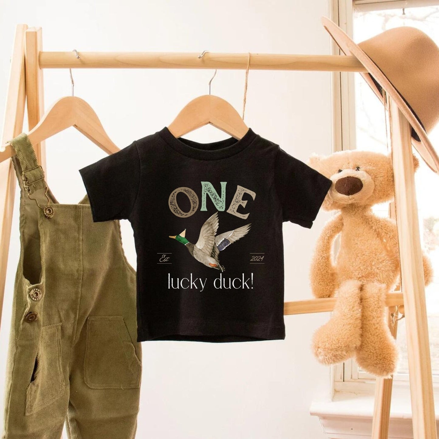 ONE Lucky Duck Birthday party shirts one lucky duck dad shirt one lucky mama duck shirt 1st Birthday Shirt, Duck Birthday Shirt
