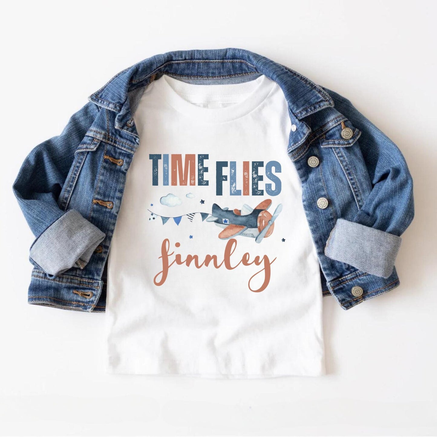 Airplane birthday family shirts Airplane first birthday party Custom names family birthday boy shirt Flight crew first birthday Matching