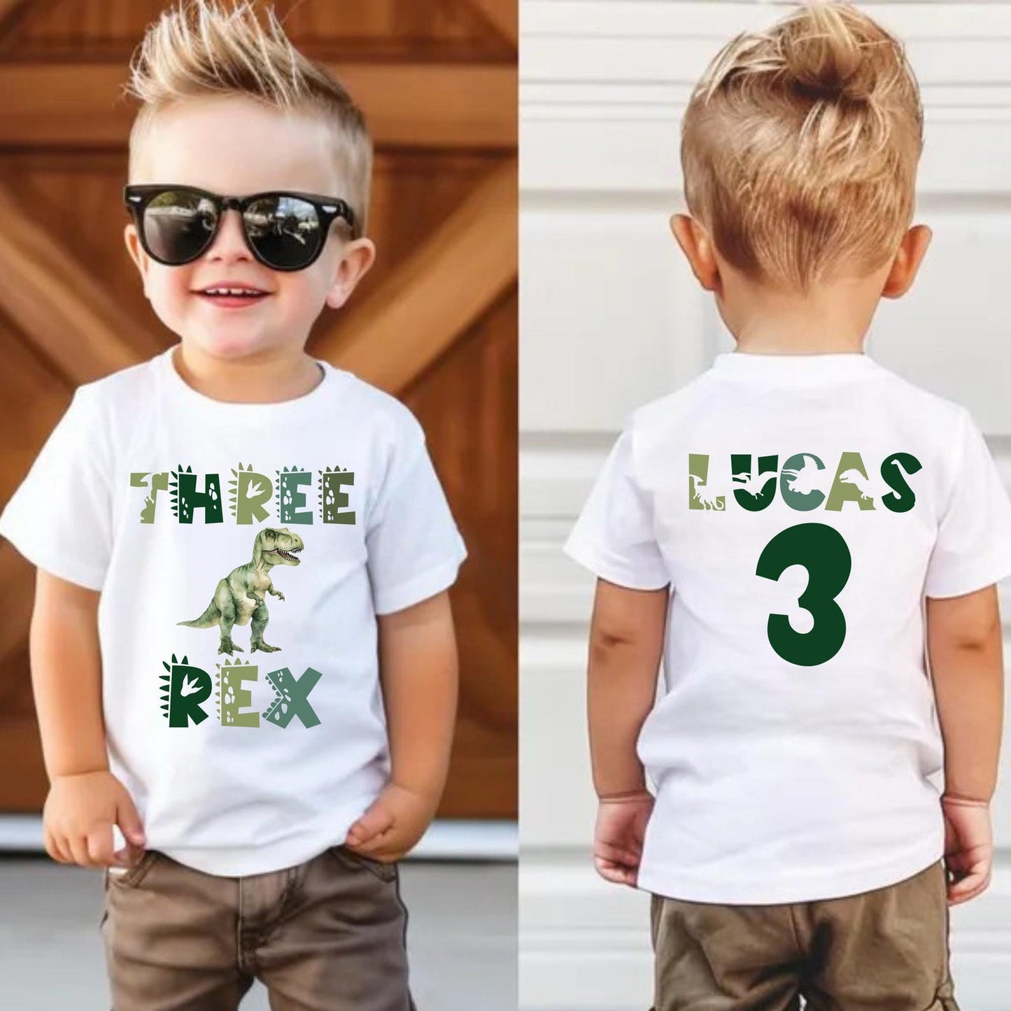 Three Rex Matching Family Birthday Shirts, 3 Rex birthday shirt, Boy Dinosaur Birthday, Dinosaur Birthday Boy Outfit, Three Rex Shirt