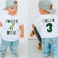Three Rex Matching Family Birthday Shirts, 3 Rex birthday shirt, Boy Dinosaur Birthday, Dinosaur Birthday Boy Outfit, Three Rex Shirt