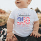 USA 250th Anniversary Shirts Front and Back, Personalized 4th of July Matching Family Outfits, Patriotic America Flag Family Tee personalize