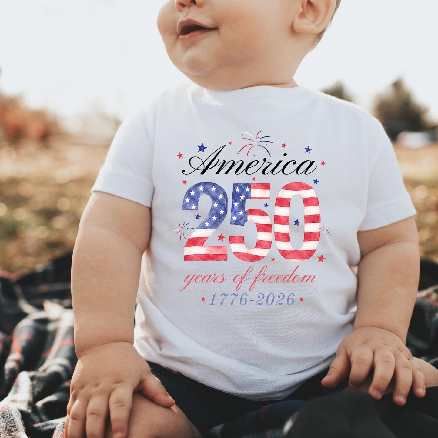 USA 250th Anniversary Shirts Front and Back, Personalized 4th of July Matching Family Outfits, Patriotic America Flag Family Tee personalize
