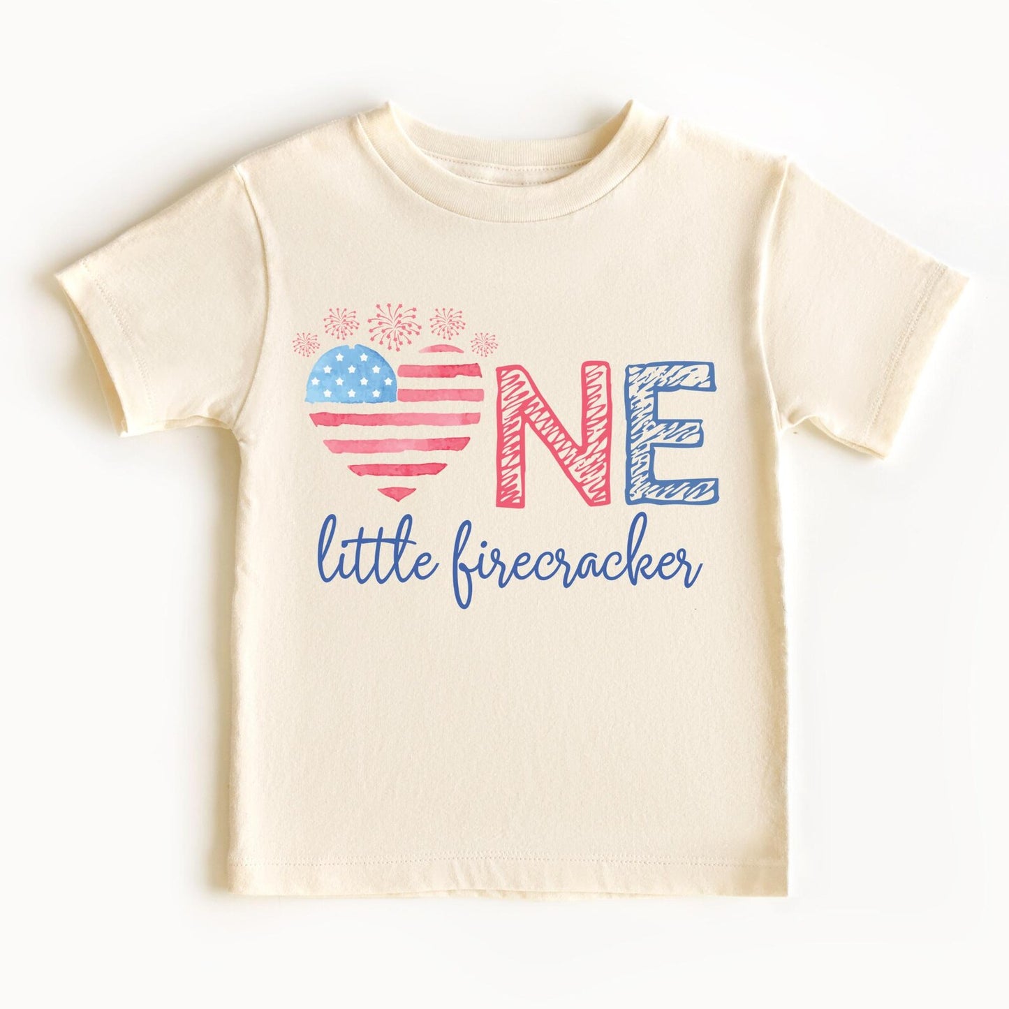 Fourth of July Family Shirts: One Little Firecracker 1st Birthday Tees4th of July Family Shirts One Little Firecracker Birthday, Fourth