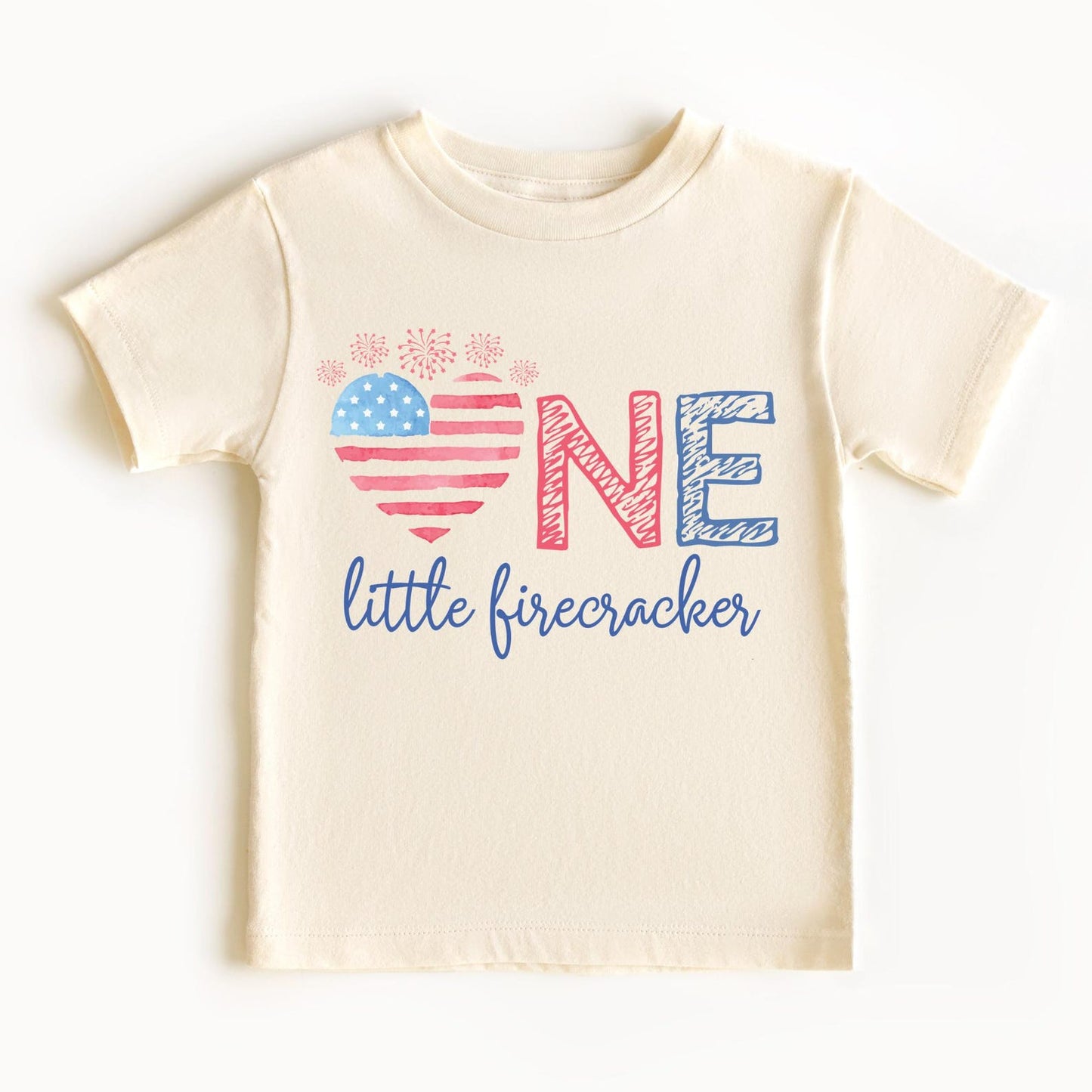 4th of July Family Shirts One Little Firecracker Birthday, Fourth of July Matching T-Shirts All American Mom, Dad, first birthday shirt