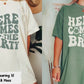 Groovy Bachelorette Party Shirts, Retro Bachelorette Shirt, Here Come The Bride Shirt, Retro Bride, Bridal Party Shirt Women,Bridesmaid Gift